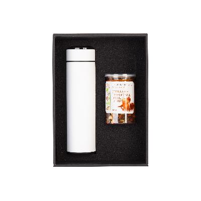 Набор подарочный "Pleasure": термос "Финикс", специи