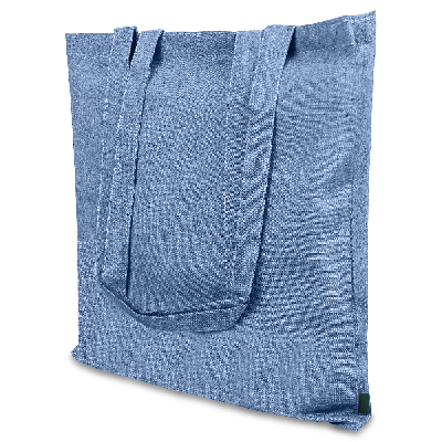 Сумка из переработанного хлопка Caravan Recycled Melange 140, плотность 140 гм2