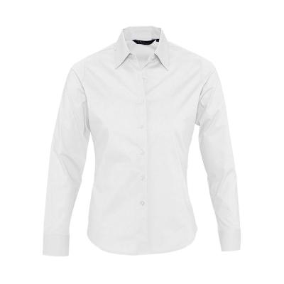 Рубашка женская с длинным рукавом Eden 140 белая, размер XXL