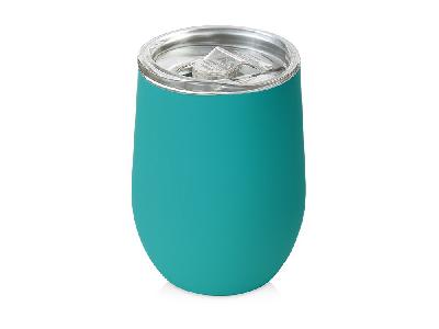 Вакуумная термокружка Sense Gum, непротекаемая крышка, soft-touch