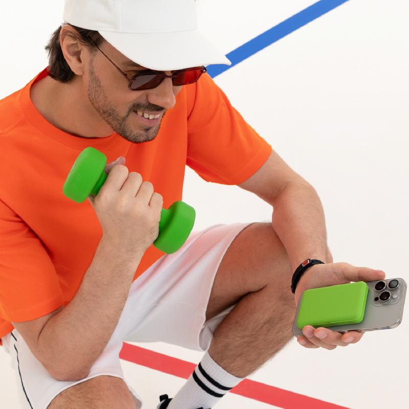 Внешний аккумулятор Largo PD 5000mAh с функцией беспроводной зарядки 15W