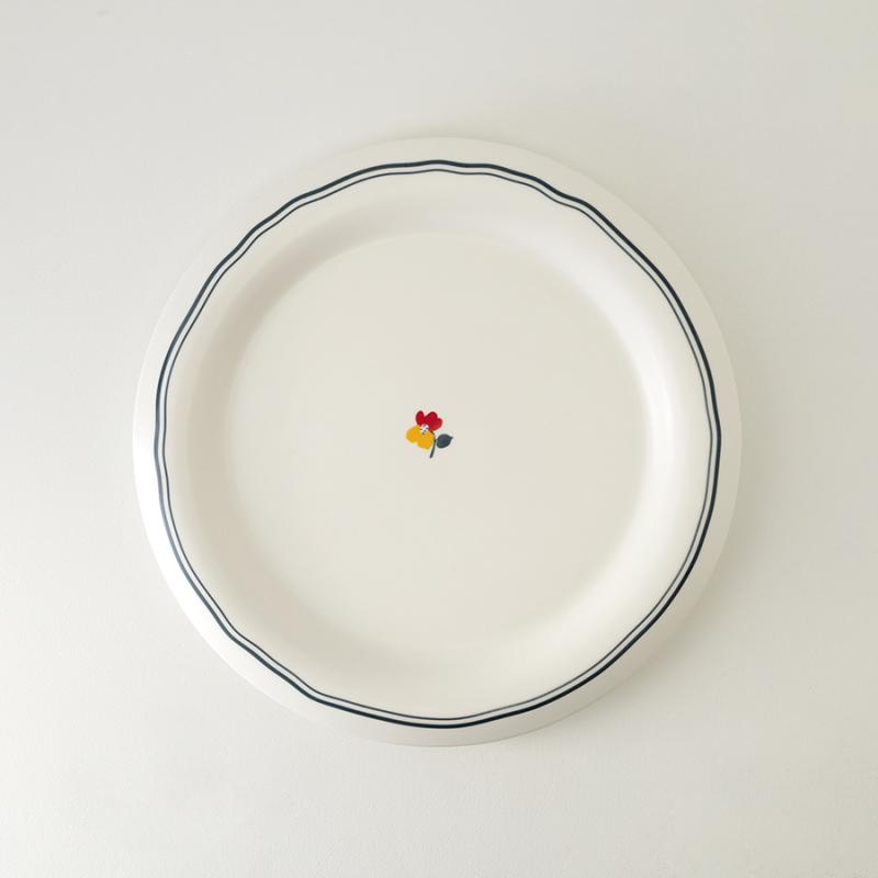 Набор обеденных тарелок plush, little petals, D26, 2 шт.