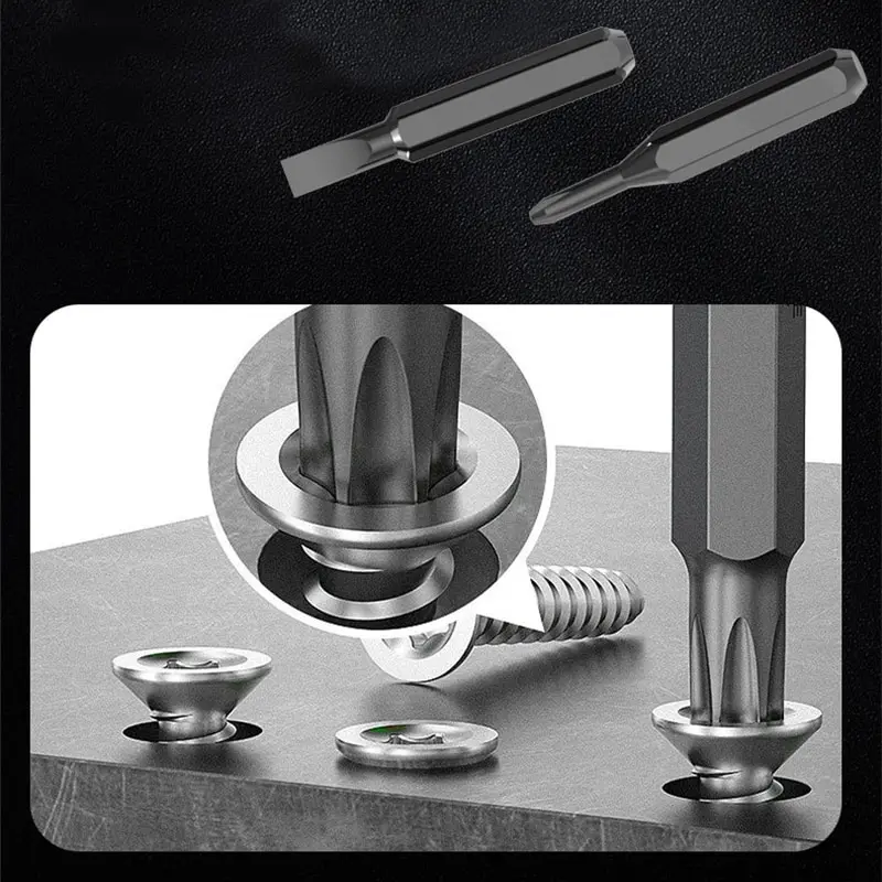 Отвертка с набором из 26 насадок Tools Workhard, в пластиковом футляре