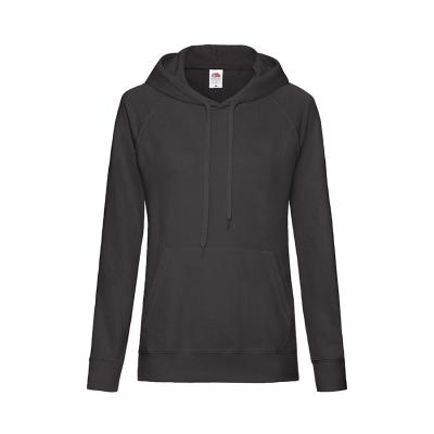 Толстовка женская "LIGHTWEIGHT", белый_XS, 80% хлопок, 20% полиэстер, 240 г/м2