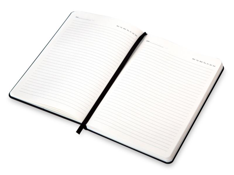 Бизнес-блокнот А5 С3 soft-touch с магнитным держателем для ручки