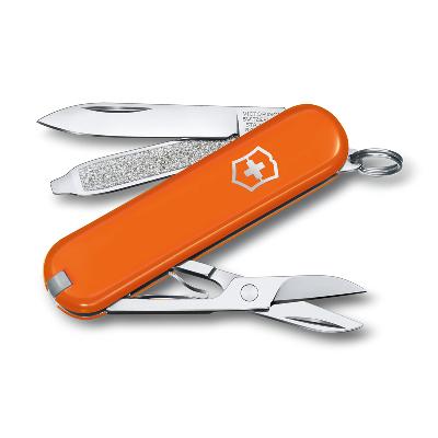 Ножбрелок VICTORINOX Classic SD Colors "Mango Tango", 58 мм, 7 функций