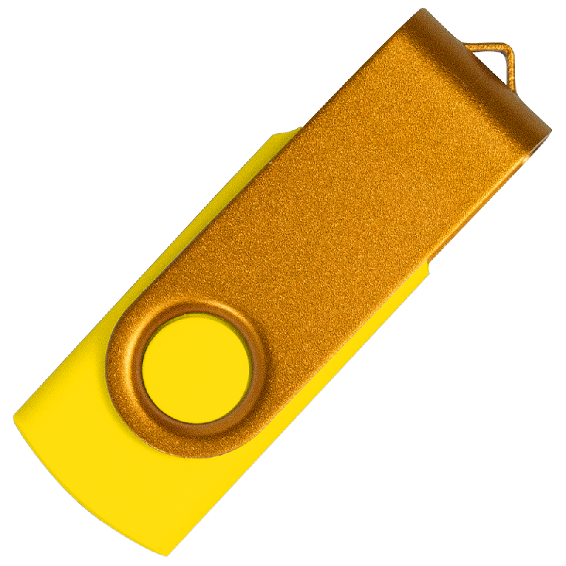 Флеш накопитель USB 2.0 Twister Сolor Mix 16GB, пластик Софт Тачметалл