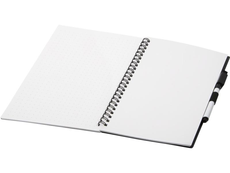 Блокнот A5 Pebbles из переработанной бумаги