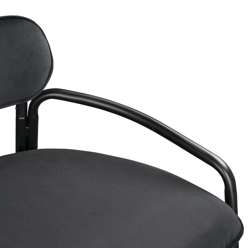 Стул полубарный ror, велюр