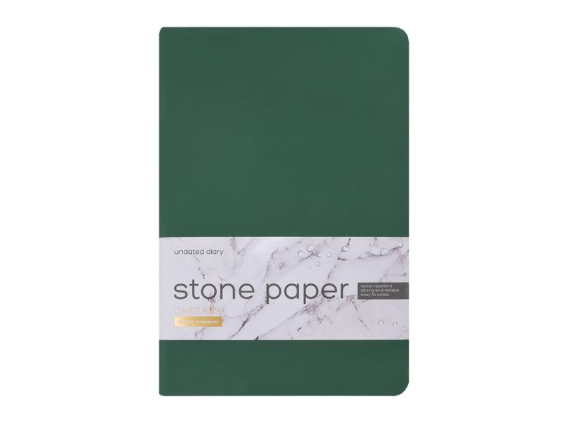 Ежедневник с каменной бумагой недатированный А5 Carrara