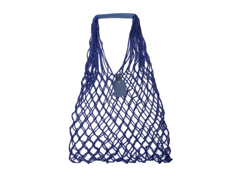 Авоська Dream из натурального хлопка с кожаными ручками, 25 л