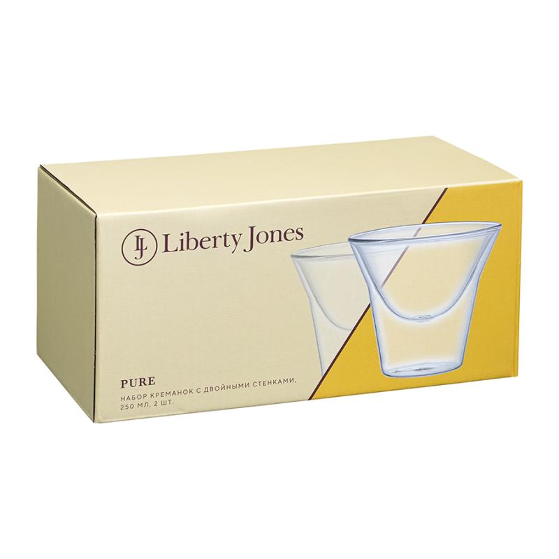 Набор анок с двойными стенками pure, 250 мл, 2 шт.