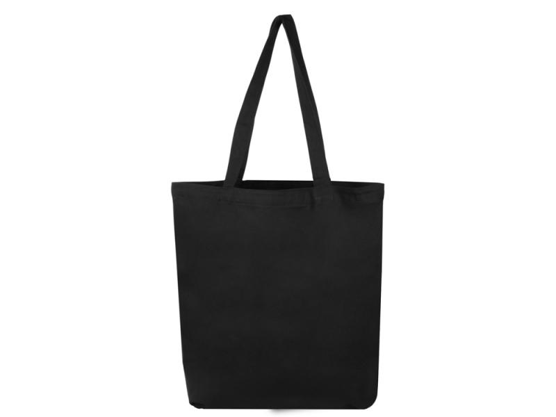 Сумка Levy хлопковая с широким дном, 240 г/м2