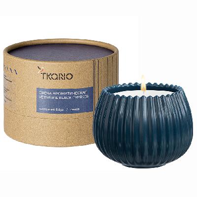 Свеча ароматическая vetiver &  cy из коллекции edge, 30 ч