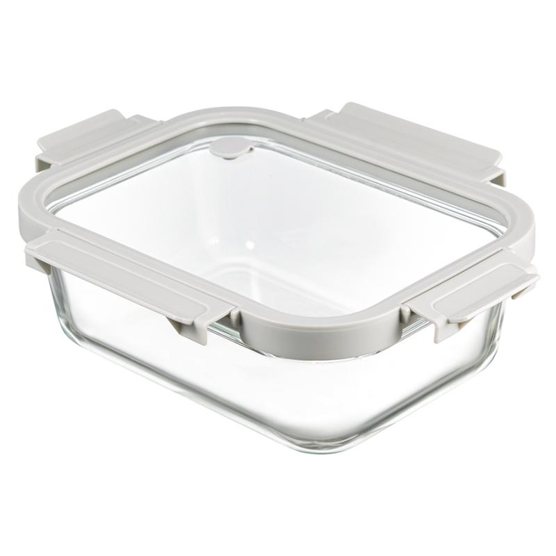 Контейнер для запекания и хранения прямоный click glass, 1,5 л