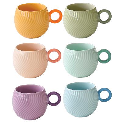 Набор кружек для кофе waves, 90 мл, 6 шт.