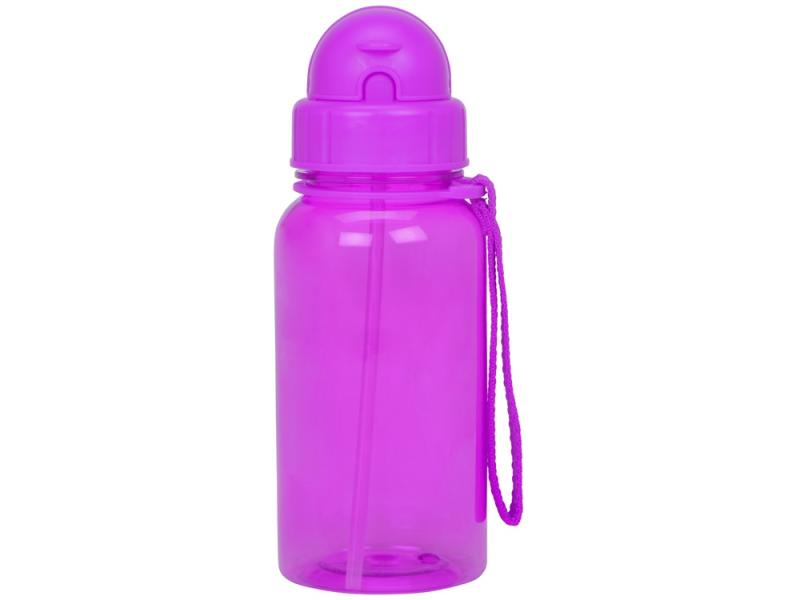 Бутылка для воды со складной соломинкой Kidz
