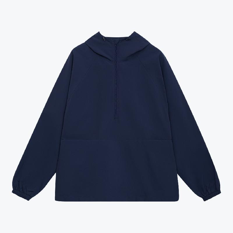 Ветровка (анорак) оверсайз унисекс RISSMAN, , размер XSS