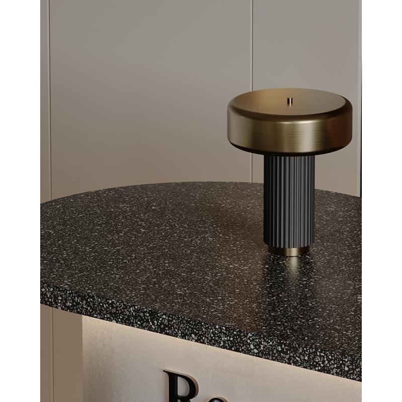 Лампа настольная stone, D27х35 см