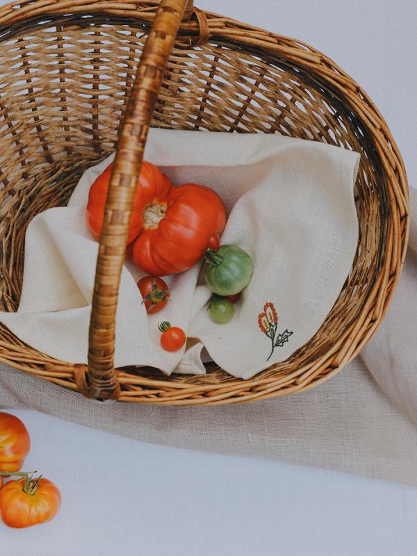 Салфетка сервировочная spring er из коллекции ethnic, 45х45 см