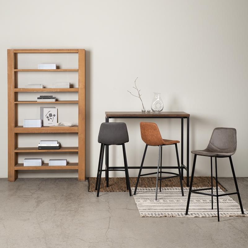 Стул барный hugh, экокожа