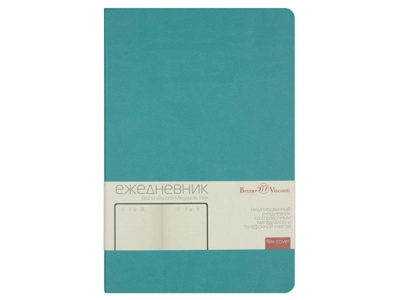 Ежедневник недатированный А5 Megapolis Velvet Flex