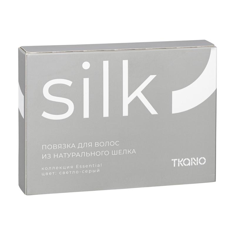 Повязка для волос из натурального шелка  из коллекции essential