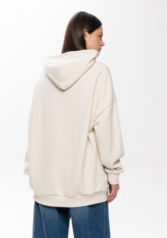 Худи унисекс STAN оверсайз футер без начёса 350