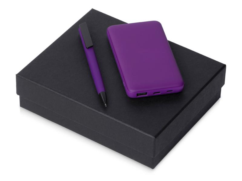 Подарочный набор COLOR IT c ручкой и повербанком