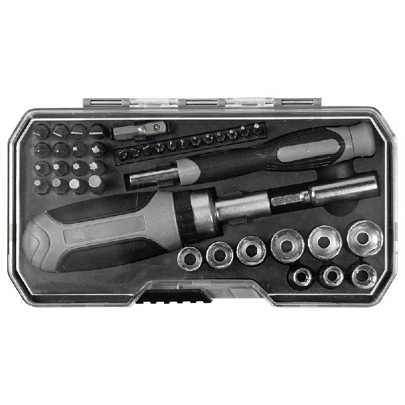 Набор инструментов Tools  Workhard, 40 инструментов, в пластиковом футляре