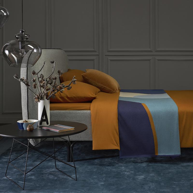 Плед из хлопка с авторским принтом  из коллекции freak fruit, 130х180 см