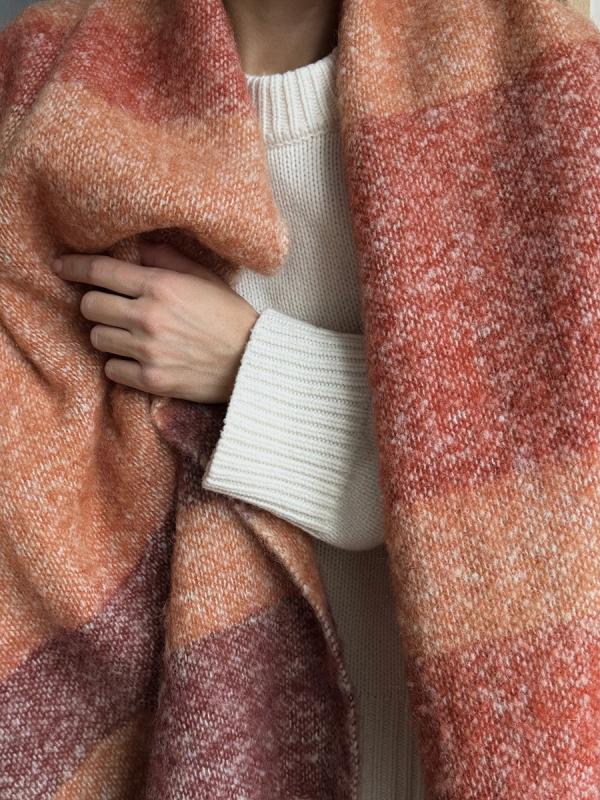 Плед мохер over horizon  из коллекции trendy ruffles, 130х180 см