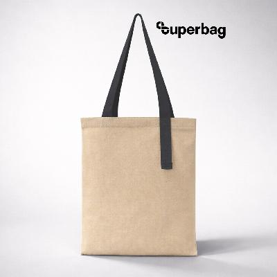 Шоппер Superbag Light, с внутренним креплением-полукольцо