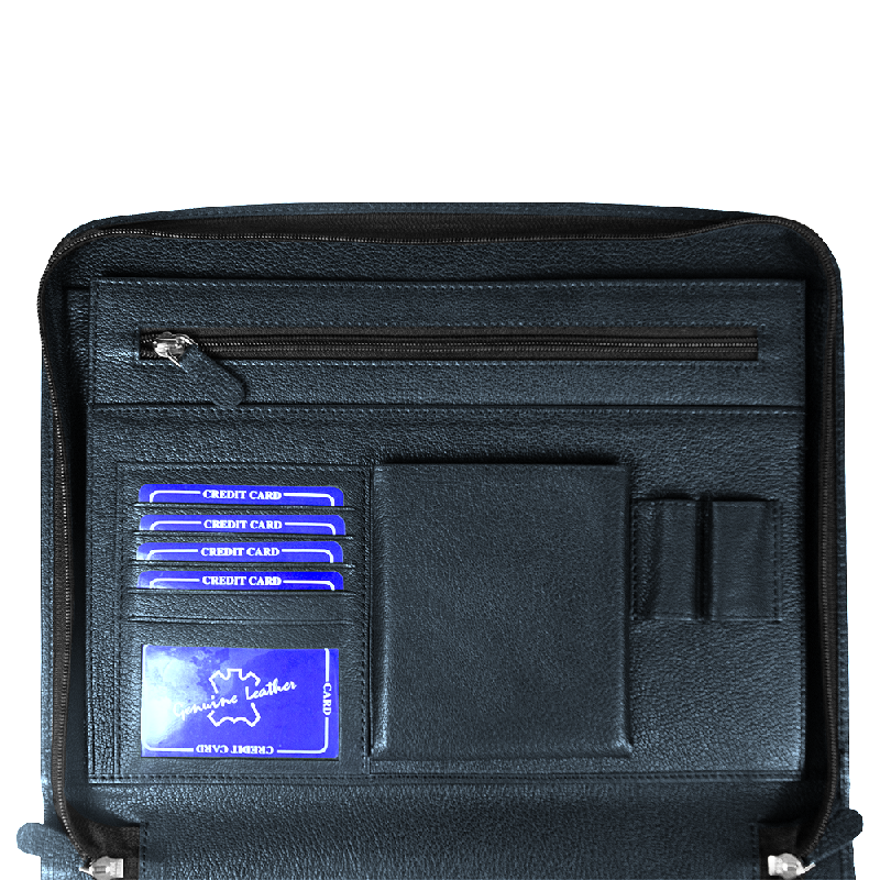 Папка для документов из натуральной кожи Senat leather размер А4+