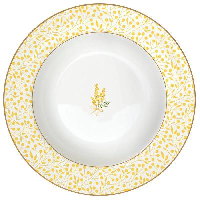Тарелка глубокая mimosa, 21,5 см