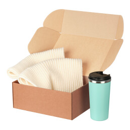 Подарочный набор Forges,  (шарф, термокружка)