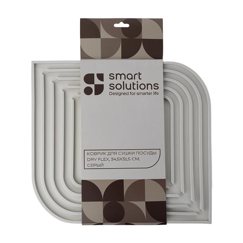 Коврик для сушки посуды dry flex, 34,5х31,5 см