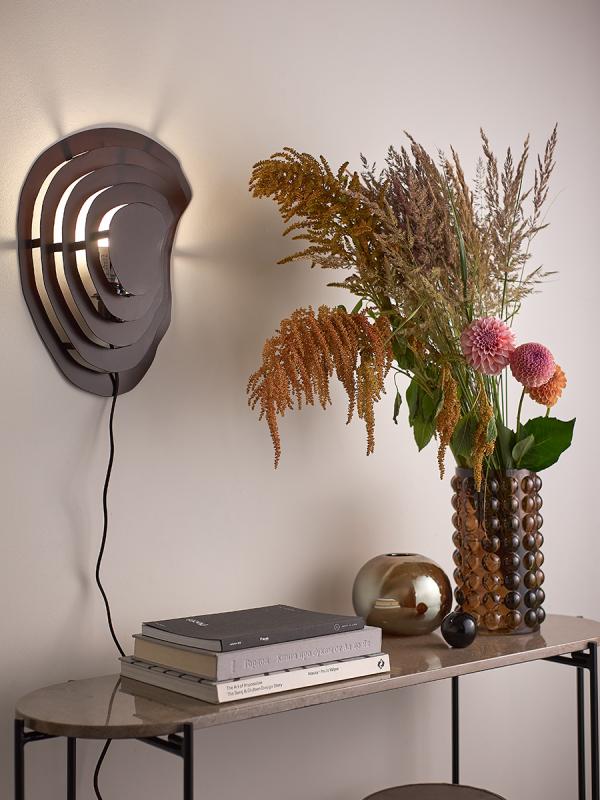 Светильник настенный fluid, 32х44 см, молотый кофе