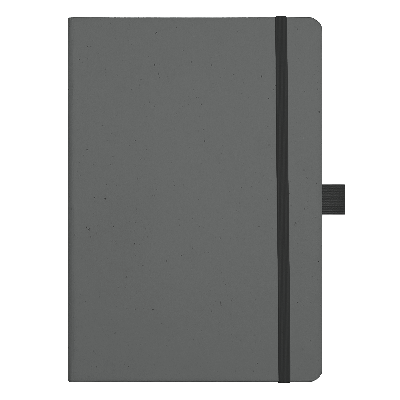 Блокнот Forest  Alfa Polo Recycled Paper А5, недатированный, в твердой обложке,  с резинкой и петлей для ручки