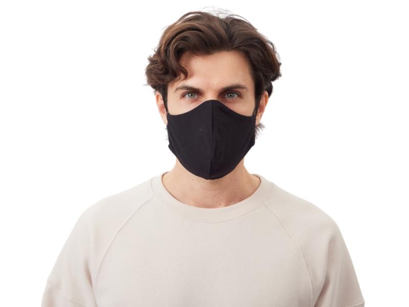 Маска для лица многоразовая с фиксаторами