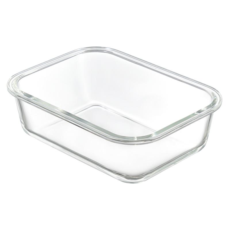 Контейнер для запекания и хранения eco store с крышкой из бамбука, 1050 мл