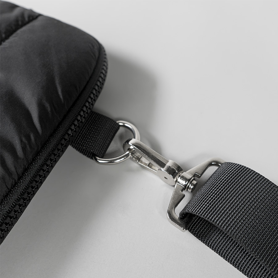 Конференц-сумка "MIX", чёрный, 38 х 30 х 1,5 см, 100% нейлон