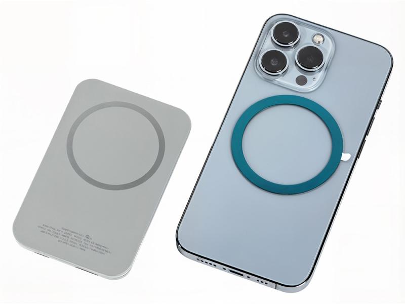 Магнитный беспроводной внешний аккумулятор с быстрой зарядкой QC/PD 20 Вт MagnetIQ, 5000 mAh