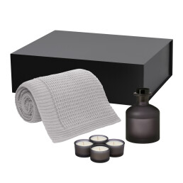 Подарочный набор Sento, Malta Soft,  (свеча, диффузор, плед)