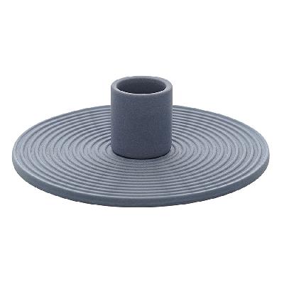 Подсвечник из каменной керамики  из коллекции essential