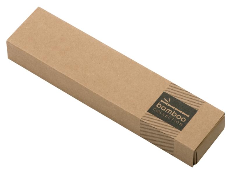 Подарочный набор Tender bamboo с шариковой ручкой и механическим карандашом из бамбука