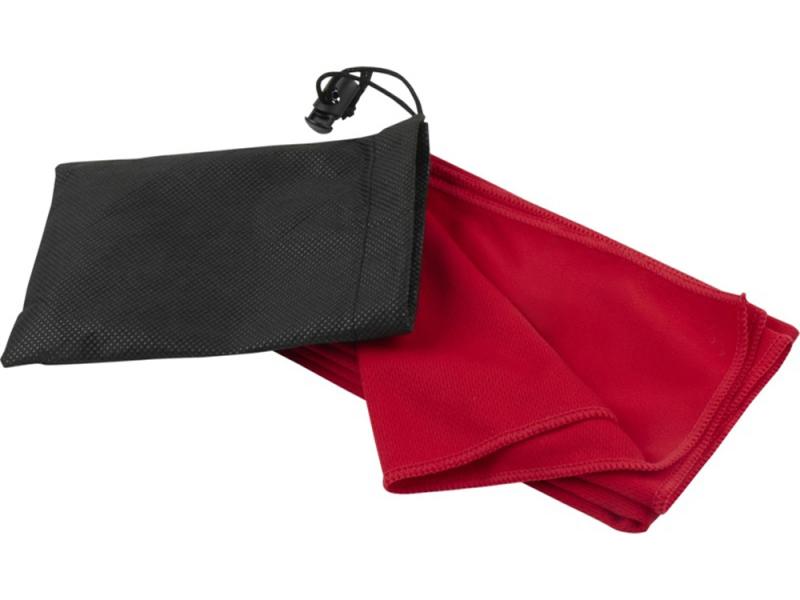 Полотенце спортивное Lucas из переработанного полиэстера, 30х80 см