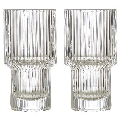 Набор стеклянных стаканов, 200 мл, 2 шт.