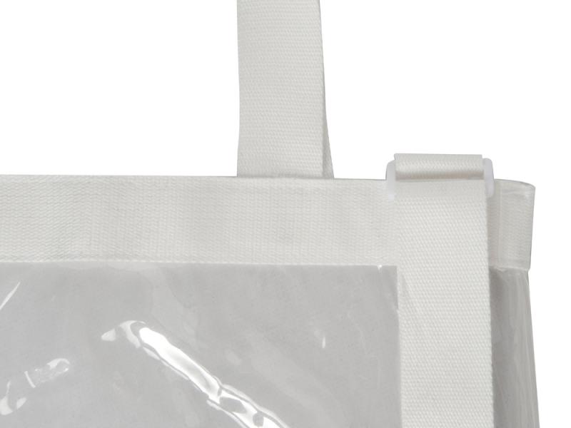 Сумка Frank из прозрачного пластика с регулирующейся лямкой