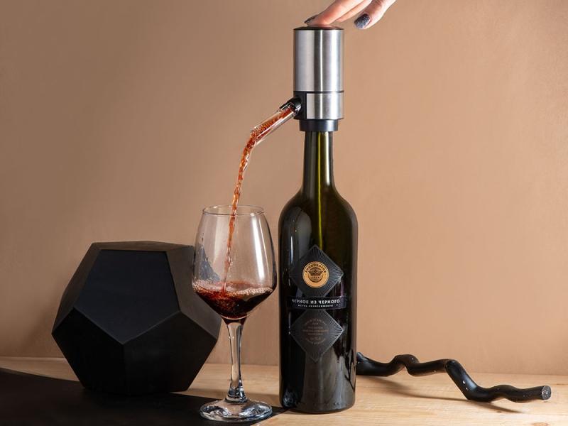 Электрический аэратор-диспенсер для вина Wine delight